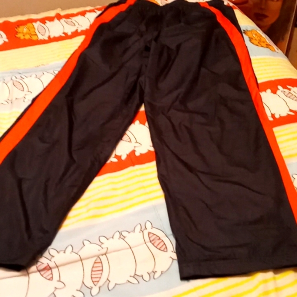 NIKE,Vintage,UNISEX,Black & Orange,Windbreaker Style, Sweatpants/OSU Colors🧡🖤
